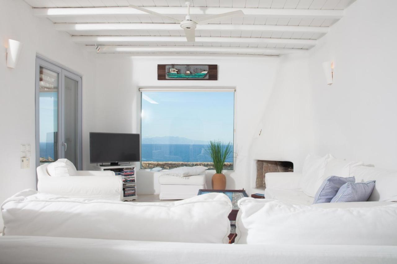 3 Bedroom Cycladic Villa Lia Kalafatis Ngoại thất bức ảnh